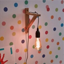 Applique KABEL -Décoration D'intérieur 1062781 applique kabel coloris bois 22 5 x 19cm