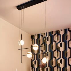 Suspension CUBA -Décoration D'intérieur 1062854 suspension cuba coloris noir 88cm