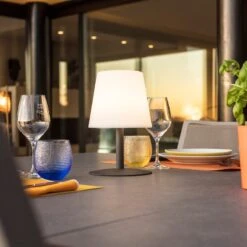 LUMISKY Lampe à Poser STANDY -Décoration D'intérieur 1064226 lampe a poser standy coloris noir 26 x 15cm