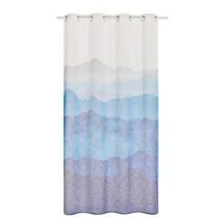 Voilage THRACE -Décoration D'intérieur 1180791 voilage thrace coloris indigo 140 x 240cm