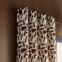 Rideau KANTO -Décoration D'intérieur 1180840 rideau kanto coloris brun 140 x 260cm