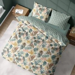 Parure De Lit En Coton Bio JUNGA