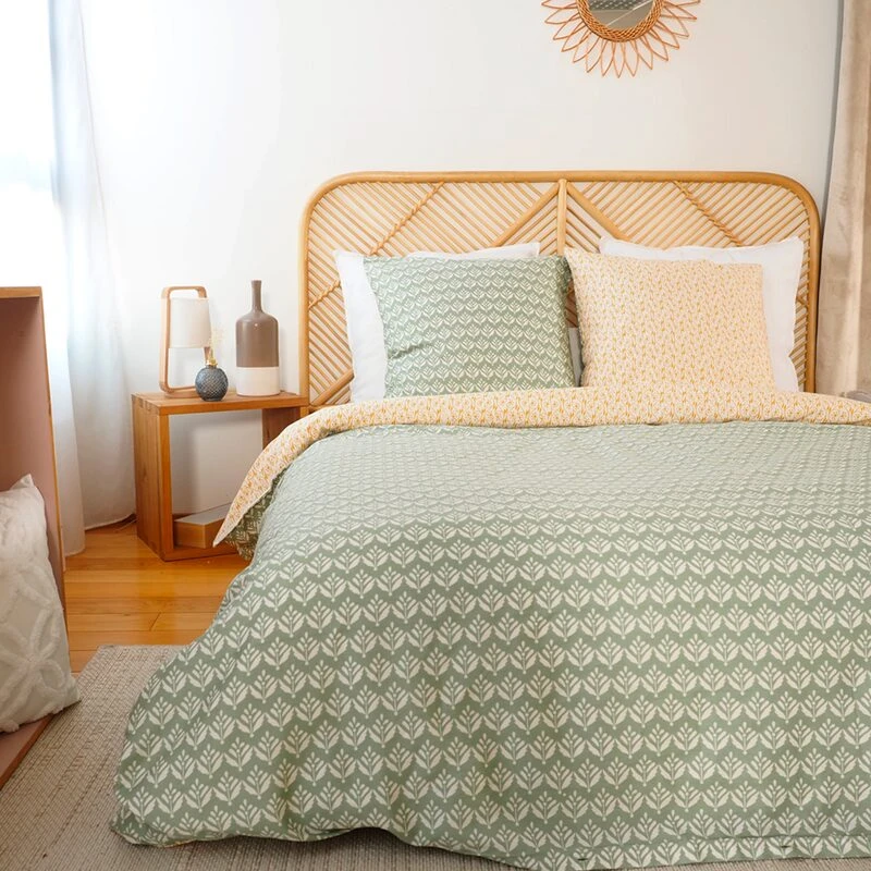 Parure De Lit Satin Bio ORIENT 1 Parure De Lit Satin Bio ORIENT