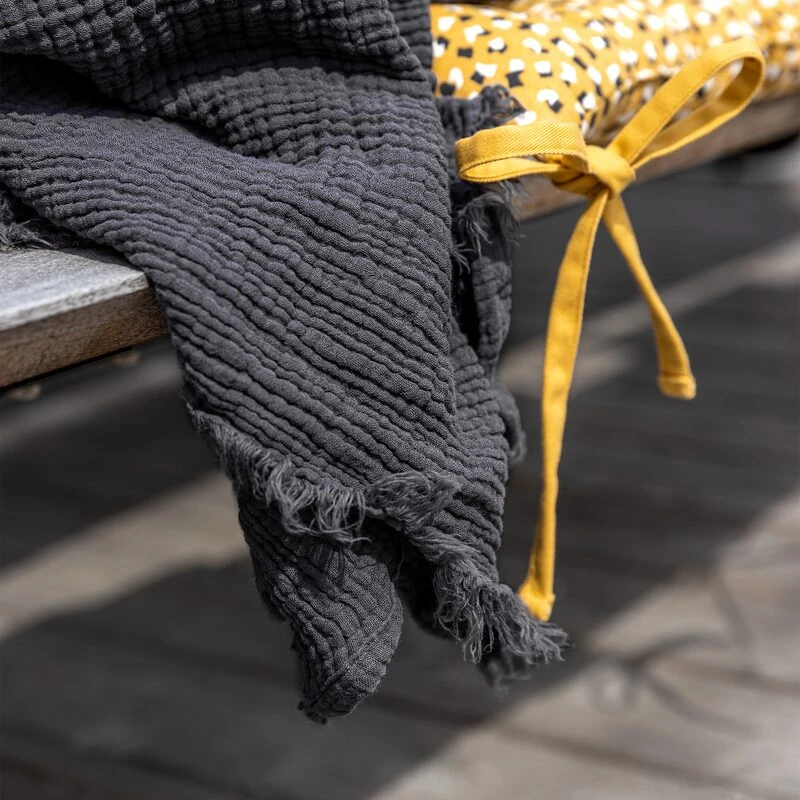 Plaid Gaze De Coton DIANA 3 Plaid Gaze De Coton DIANA – Image 3