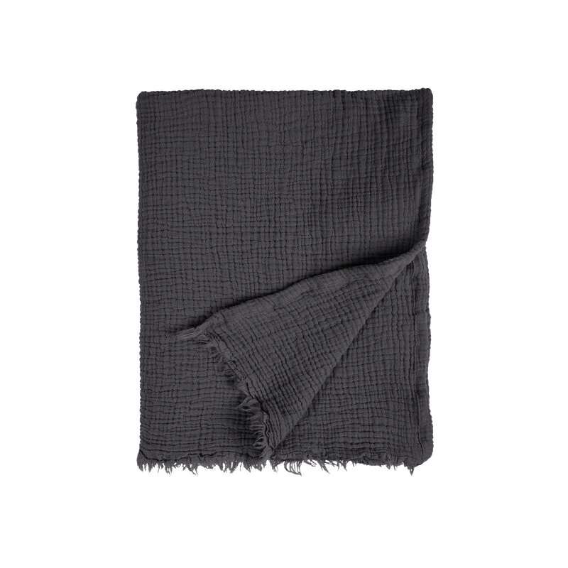 Plaid Gaze De Coton DIANA 1 Plaid Gaze De Coton DIANA