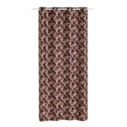Rideau YURK -Décoration D'intérieur 1325280 rideau yurk coloris chocolat 140 x 260cm