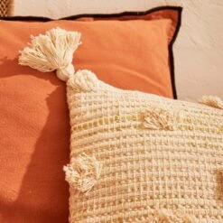 Coussin LOREDANA 5 Coussin LOREDANA -Décoration D'intérieur 1334201 coussin loredana coloris naturel 40 x 40cm