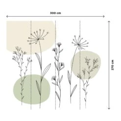 4MURS Papier Peint Panoramique XL APRIL -Décoration D'intérieur 1335793 papier peint panoramique xl april 300 x 270cm