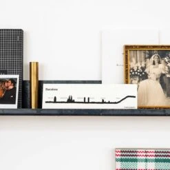 The Line Déco Murale Métal THELINE BARCELONA MINI -Décoration D'intérieur 1378698 the line deco murale metal barcelona mini coloris noir