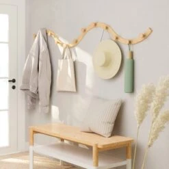 Umbra Patère SLINKA -Décoration D'intérieur 1392787 patere slinka coloris bouleau