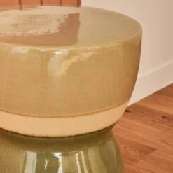 BePureHome BePure Table D'appoint GLAZED -Décoration D'intérieur 1460513 bepure table d appoint glazed coloris vert jade