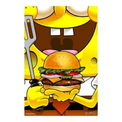 Blue Shaker Affiche SPONGE BOB