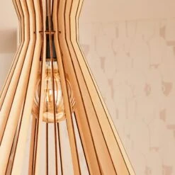 Suspension GROA -Décoration D'intérieur 1527307 suspension groa coloris bois clair 41 4 x 34cm