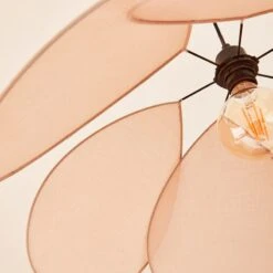 Suspension ELA -Décoration D'intérieur 1527344 suspension ela coloris rose pale 23 x 69cm