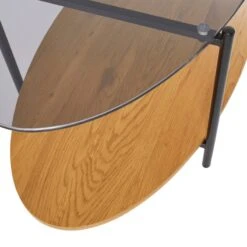 4MURS Table Basse NASH -Décoration D'intérieur 1559618 table basse nash coloris noir 109 x 42cm