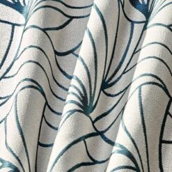 Tissu EVENTAIL -Décoration D'intérieur 1567283 tissu eventail coloris bleu