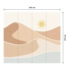 4MURS Papier Peint Panoramique XL CHEMIN DES DUNES 5 4MURS Papier Peint Panoramique XL CHEMIN DES DUNES -Décoration D'intérieur 1629587 papier peint panoramique xl chemin des dunes 300 x 270cm