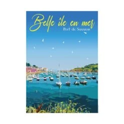 PRINTYMANIA Affiche BELLE ÎLE EN MER