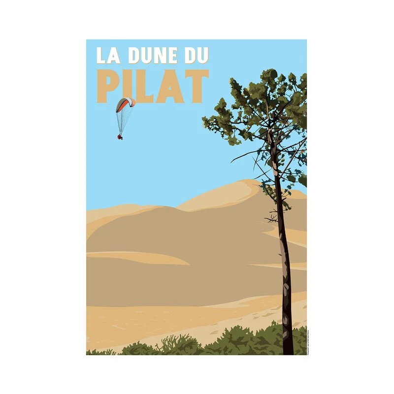 PRINTYMANIA Affiche DUNE DU PILAT 1 PRINTYMANIA Affiche DUNE DU PILAT