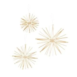 Décoration à Suspendre LOT 3 FLOCONS