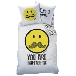 Parure De Lit SMILEY MOUSTACHE