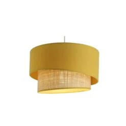 Suspension RAFA 5 Suspension RAFA -Décoration D'intérieur 1751792 suspension rafa coloris jaune moutarde 12 x 38cm