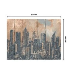 Papier Peint Panoramique XL SANDSTORM -Décoration D'intérieur 1764060 papier peint panoramique xl sandstorm 371 x 280cm