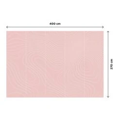 Papier Peint Panoramique XL ZENNA -Décoration D'intérieur 1773534 papier peint panoramique xl zenna 400 x 270cm rose poudre