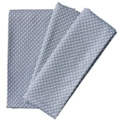 Garnier Thiebaut Nappe MIRAGE 6 Garnier Thiebaut Nappe MIRAGE -Décoration D'intérieur 180105 nappe mirage coloris gris acier 150 x 235cm