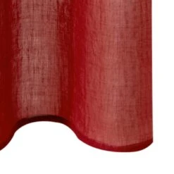 Voilage DIVO -Décoration D'intérieur 266156 voilage divo coloris lie de vin 140 x 240cm