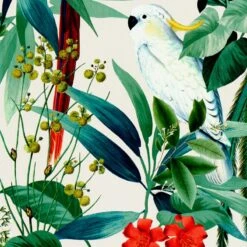 Papier Peint Intissé MARTINIQUE -Décoration D'intérieur 269250 papier peint intisse martinique coloris blanc