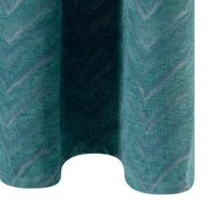 Rideau NOYA -Décoration D'intérieur 381331 rideau noya coloris bleu paon 140 x 250cm