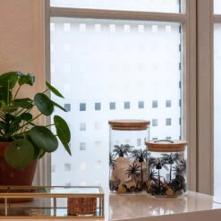 Revêtement Adhésif Vitrostatique BLOCKS 45 Cm