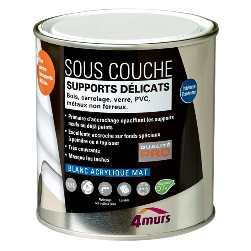 4MURS Peinture SOUS COUCHE SUPPORTS DÉLICATS 1 4MURS Peinture SOUS COUCHE SUPPORTS DÉLICATS