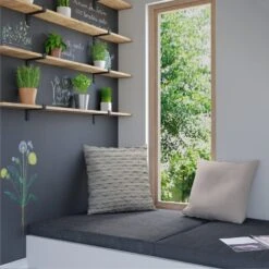 Coussin TERIA -Décoration D'intérieur 431501 coussin teria coloris blanc 45 x 45cm