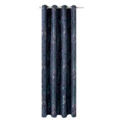Rideau MANAUS -Décoration D'intérieur 446165 rideau manaus coloris bleu nuit 140 x 260cm