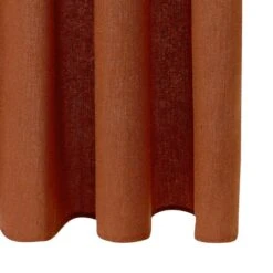 Rideau SCOTT 9 Rideau SCOTT -Décoration D'intérieur 502583 rideau scott coloris rouille 140 x 260cm