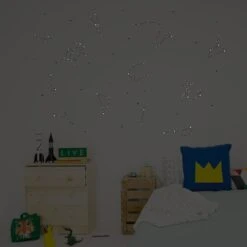 Sticker Phosphorescent KIDS CONSTELLATIONS 5 Sticker Phosphorescent KIDS CONSTELLATIONS -Décoration D'intérieur 503129 sticker phosphorescent kids constellations coloris noir