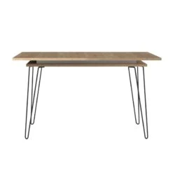 Tema Home Table De Salle à Manger BRUNA 7 Tema Home Table De Salle à Manger BRUNA -Décoration D'intérieur 509314 table de salle a manger bruna coloris bois naturel 134 x 89 5cm