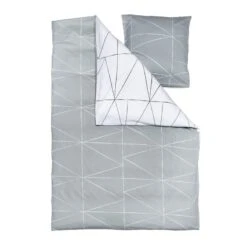 4MURS Parure De Lit En Toile De Coton LOZI -Décoration D'intérieur 513234 parure de lit en toile de coton lozi coloris gris perle 260 x 240cm