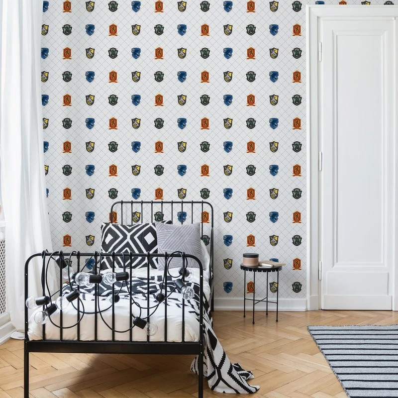 Papier Peint HARRY POTTER MAISONS & BLASONS 2 Papier Peint HARRY POTTER MAISONS & BLASONS – Image 2