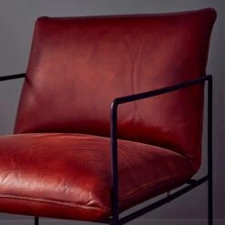 Atmosphera Fauteuil STEVE -Décoration D'intérieur 670169 fauteuil steve coloris cognac