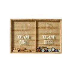 4MURS Déco Murale TEAM BEER OR WINE