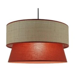 Suspension KALAO 6 Suspension KALAO -Décoration D'intérieur 754819 suspension kalao coloris terracotta 21 5 x 58cm