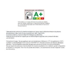 4MURS Peinture MONOCOUCHE PLAFONDS ESSENTIEL -Décoration D'intérieur 766785 peinture monocouche plafonds essentiel acrylique blanc mat 2 5 l