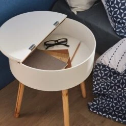 Table D'appoint LOYD -Décoration D'intérieur 775198 table d appoint loyd coloris blanc