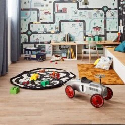 Gerflor Lame Vinyle VIRTUO 55 CLIC SUNNY LIGHT -Décoration D'intérieur 903869 lame vinyle virtuo 55 clic sunny light coloris sunny light